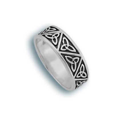 Сребърен пръстен без камък 1665161