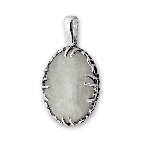 Сребърно бижу с полускъпоценен камък 8903153