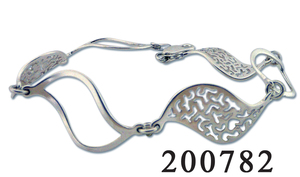 Сребърни гривни - Сребърни гривни без камък - 200782